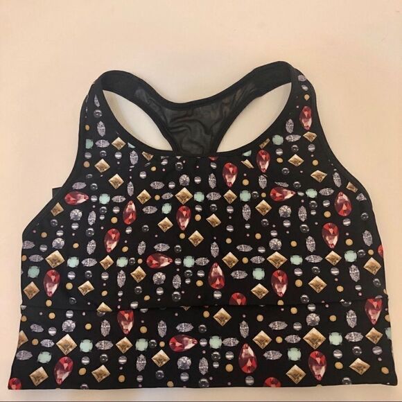 Victoria’s Secret Sports bra black jewel NWOT -S - Picture 3 of 9